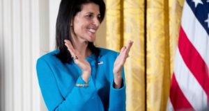 Haley holds ‘thank you’ reception for countries that backed US at UN