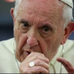 Pope says serpent temptation in Bible ‘first fake news’