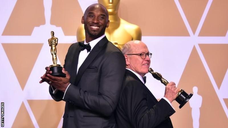 Oscars 2018: NBA legend Kobe Bryant wins prize for best short animated film